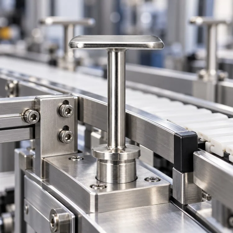 CNC Machined T-Head Stepped Shaft