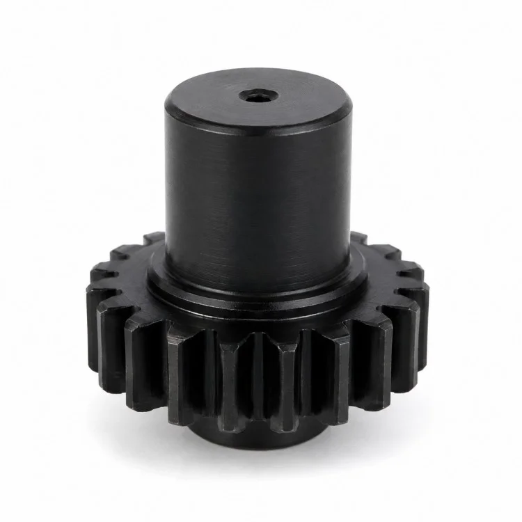 Hab Gear Spur Bermesin CNC Ketepatan